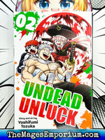 Undead Unluck Vol 2 - The Mage's Emporium Viz Media 2408 BackInStock UPDATEMETA Used English Manga Japanese Style Comic Book