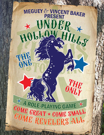 Under Hollow Hills - Roleplaying Game - The Mage's Emporium PunkOuter Games PunkOuter Games Shopify Collective Used English Roleplaying Game Japanese Style Comic Book