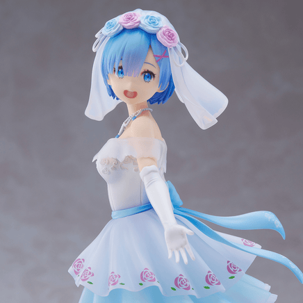 Union Creative: Re:Zero Starting Life in Another World - Rem (Wedding Ver.) Complete Figure - The Mage's Emporium Shumi Toys & Gifts Shopify Collective Shumi Toys & Gifts Used English Figure Japanese Style Comic Book