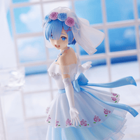 Union Creative: Re:Zero Starting Life in Another World - Rem (Wedding Ver.) Complete Figure - The Mage's Emporium Shumi Toys & Gifts Shopify Collective Shumi Toys & Gifts Used English Figure Japanese Style Comic Book