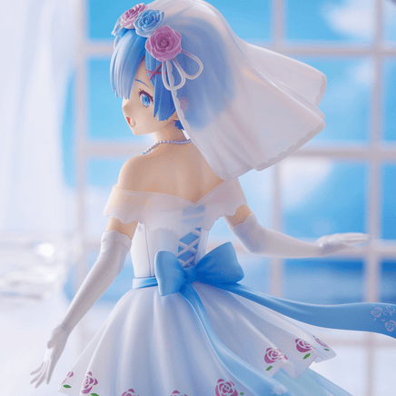 Union Creative: Re:Zero Starting Life in Another World - Rem (Wedding Ver.) Complete Figure - The Mage's Emporium Shumi Toys & Gifts Shopify Collective Shumi Toys & Gifts Used English Figure Japanese Style Comic Book