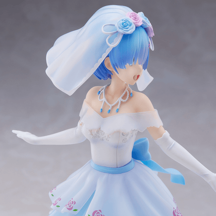 Union Creative: Re:Zero Starting Life in Another World - Rem (Wedding Ver.) Complete Figure - The Mage's Emporium Shumi Toys & Gifts Shopify Collective Shumi Toys & Gifts Used English Figure Japanese Style Comic Book