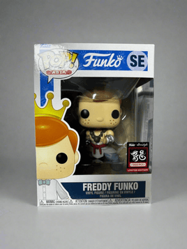 [UNRELEASED & DISCONTINUED] Pop! Asia (Chinese Stories) - LE1000 Freddy Funko as Ru Zhi Shen with Pop Armor Included - The Mage's Emporium Ralphie's Funhouse Ralphie's Funhouse Shopify Collective Used English Japanese Style Comic Book
