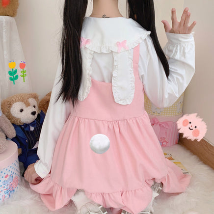 Usagi Suspender Dress - The Mage's Emporium Kore Kawaii Kore Kawaii Shopify Collective Used English Japanese Style Comic Book