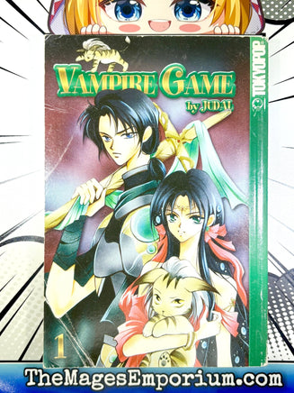 Vampire Game Vol 1 - The Mage's Emporium Tokyopop 2501 BackInStock UPDATEMETA Used English Manga Japanese Style Comic Book