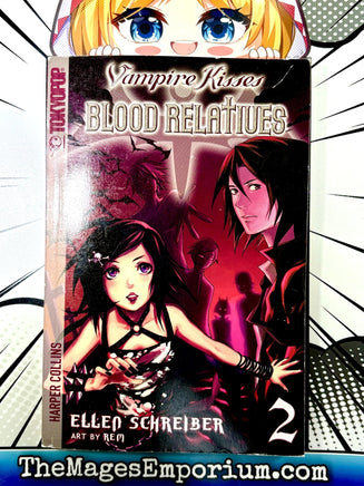 Vampire Kisses Vol 2 Blood Relatives - The Mage's Emporium Tokyopop 2411 UPDATEMETA Used English Manga Japanese Style Comic Book