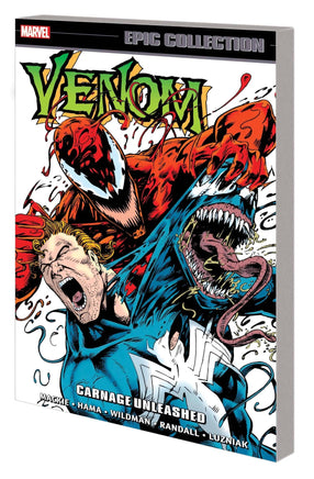 VENOM EPIC COLLECTION TP CARNAGE UNLEASHED - The Mage's Emporium The Multiverse outofstock Shopify Collective The Multiverse Used English Graphic Novels Japanese Style Comic Book