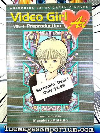 Video Girl AI Vol 1 - The Mage's Emporium Animerica 2501 BackInStock UPDATEMETA Used English Manga Japanese Style Comic Book