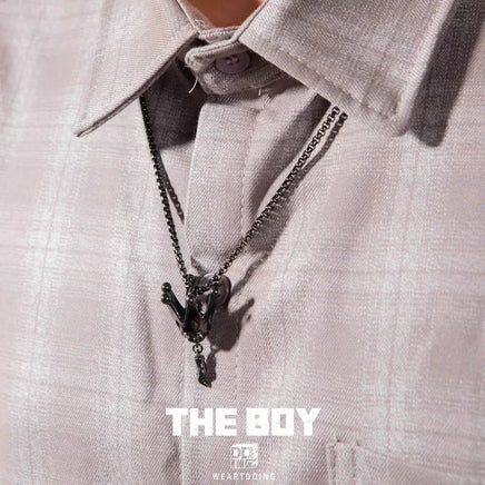 [WEARTDOING] LowPoly: The Boy - Crown Necklace - The Mage's Emporium Ralphie's Funhouse Ralphie's Funhouse Shopify Collective Used English Japanese Style Comic Book