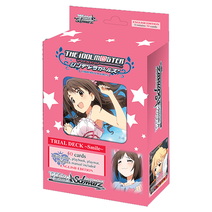 Weiss Schwarz: THE IDOLM@STER CINDERELLA GIRLS ~Smile~ Trial Deck - The Mage's Emporium Shumi Toys & Gifts Shopify Collective Shumi Toys & Gifts Used English Trial Deck+ Japanese Style Comic Book