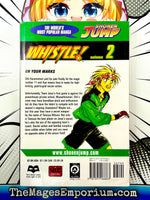 Whistle! Vol 2 - The Mage's Emporium Viz Media 2410 BackInStock UPDATEMETA Used English Manga Japanese Style Comic Book