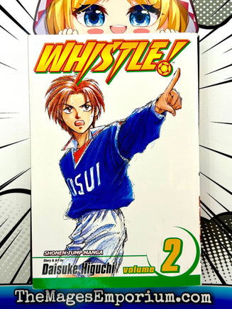 Whistle! Vol 2 - The Mage's Emporium Viz Media 2410 BackInStock UPDATEMETA Used English Manga Japanese Style Comic Book