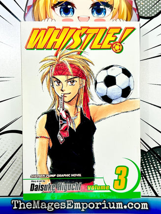 Whistle! Vol 3 - The Mage's Emporium Viz Media 2406 all bis1 Used English Manga Japanese Style Comic Book