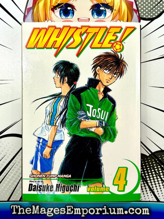 Whistle! Vol 4 - The Mage's Emporium Viz Media 2410 BackInStock UPDATEMETA Used English Manga Japanese Style Comic Book