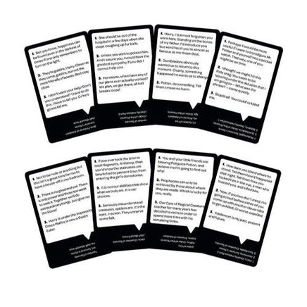 Who Says? Card Game Harry Potter Edition - The Mage's Emporium ToyShnip Shopify Collective ToyShnip Used English Toys & Games Japanese Style Comic Book