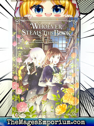 Whoever Steals This Book Vol 1 - The Mage's Emporium Yen Press outofstock UPDATEMETA Used English Manga Japanese Style Comic Book