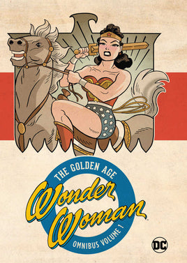 Wonder Woman The Golden Age Omnibus Hardcover Volume 01 (2023 Edition) - The Mage's Emporium The Multiverse Shopify Collective The Multiverse Used English Graphic Novels Japanese Style Comic Book