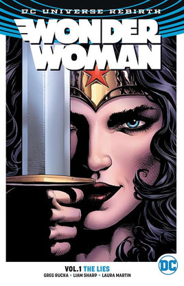 WONDER WOMAN TP VOL 01 THE LIES (REBIRTH) - The Mage's Emporium The Multiverse Shopify Collective The Multiverse Used English Graphic Novels Japanese Style Comic Book