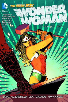 WONDER WOMAN TP VOL 02 GUTS (N52) - The Mage's Emporium The Multiverse Shopify Collective The Multiverse Used English Graphic Novels Japanese Style Comic Book