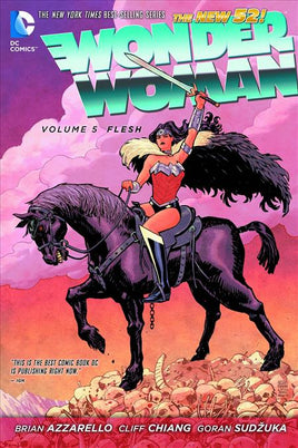 WONDER WOMAN TP VOL 05 FLESH (N52) - The Mage's Emporium The Multiverse Shopify Collective The Multiverse Used English Graphic Novels Japanese Style Comic Book