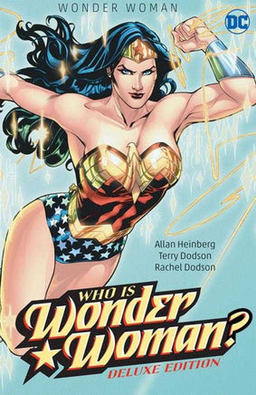 Wonder Woman Who Is Wonder Woman The Deluxe Edition Hardcover - The Mage's Emporium The Multiverse Shopify Collective The Multiverse Used English Graphic Novels Japanese Style Comic Book