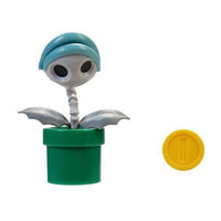 World of Nintendo 4" Action Figure - Bone Piranha Plant - The Mage's Emporium ToyShnip Shopify Collective ToyShnip Used English Toys & Games Japanese Style Comic Book