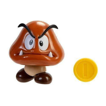 World of Nintendo 4" Action Figure - Goomba with Coin - The Mage's Emporium ToyShnip Shopify Collective ToyShnip Used English Action & Toy Figures Japanese Style Comic Book