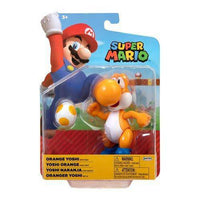 World of Nintendo 4" Action Figure - Orange Yoshi with Egg - The Mage's Emporium ToyShnip Shopify Collective ToyShnip Used English Action & Toy Figures Japanese Style Comic Book