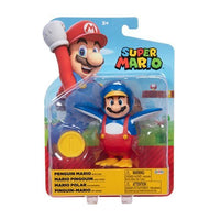 World of Nintendo 4 - Inch Action Figure - Penguin Mario - The Mage's Emporium ToyShnip Shopify Collective ToyShnip Used English Action & Toy Figures Japanese Style Comic Book