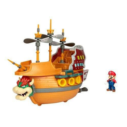 World of Nintendo Super Mario Bowser's Ship Deluxe Playset - The Mage's Emporium ToyShnip Shopify Collective ToyShnip Used English Action Figure Japanese Style Comic Book