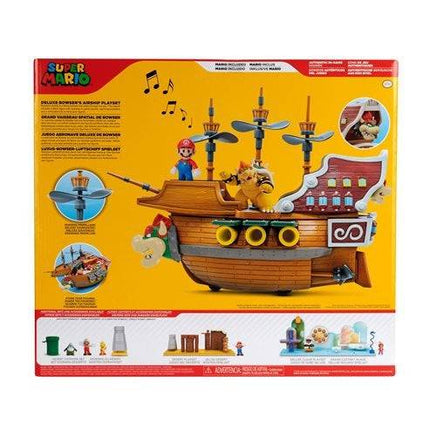 World of Nintendo Super Mario Bowser's Ship Deluxe Playset - The Mage's Emporium ToyShnip Shopify Collective ToyShnip Used English Action Figure Japanese Style Comic Book