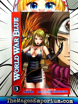 World War Blue Vol 3 - The Mage's Emporium Seven Seas outofstock UPDATEMETA Used English Manga Japanese Style Comic Book