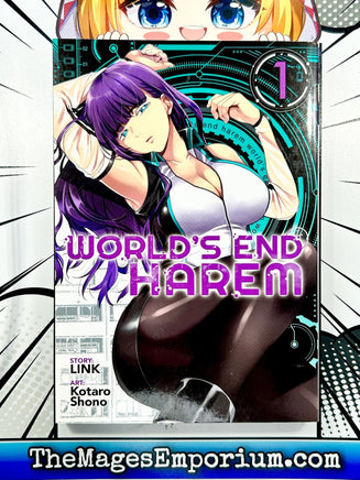 World's End Harem Vol 1 - The Mage's Emporium Seven Seas 2406 alltags description Used English Manga Japanese Style Comic Book