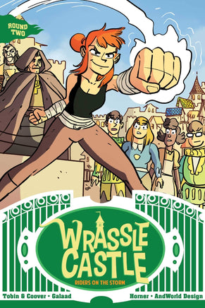 WRASSLE CASTLE BOOK 02 RIDERS ON THE STORM - The Mage's Emporium The Multiverse outofstock Shopify Collective The Multiverse Used English Graphic Novels Japanese Style Comic Book