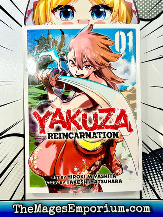 Yakuza Reincarnation Vol 1 - The Mage's Emporium Seven Seas 2404 bis3 copydes Used English Manga Japanese Style Comic Book