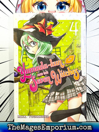 Yamada - Kun and the Seven Witches Vol 4 - The Mage's Emporium Kodansha 2412 UPDATEMETA Used English Manga Japanese Style Comic Book