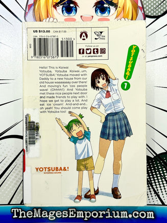 Yotsuba&! Vol. 01 - The Mage's Emporium ADV 2407 all bis1 Used English Manga Japanese Style Comic Book