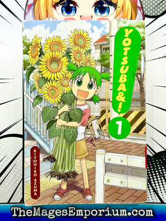 Yotsuba&! Vol. 01 - The Mage's Emporium ADV 2407 all bis1 Used English Manga Japanese Style Comic Book