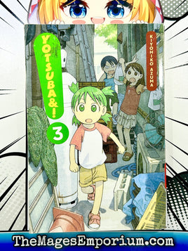 Yotsuba Vol 3 Ex Library - The Mage's Emporium Yen Press alltags description missing author Used English Manga Japanese Style Comic Book