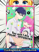 You and I Are Polar Opposites Vol 1 BRAND NEW RELEASE - The Mage's Emporium Viz Media 2405 alltags description Used English Manga Japanese Style Comic Book