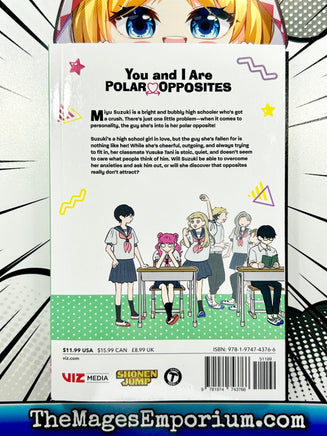 You and I Are Polar Opposites Vol 1 BRAND NEW RELEASE - The Mage's Emporium Viz Media 2405 alltags description Used English Manga Japanese Style Comic Book