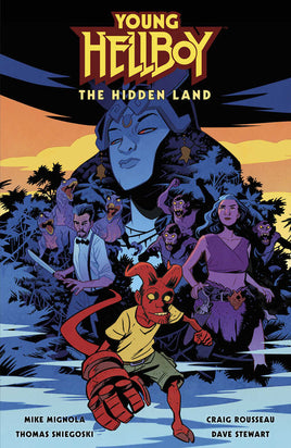 Young Hellboy The Hidden Land Hardcover - The Mage's Emporium The Multiverse Shopify Collective The Multiverse Used English Graphic Novels Japanese Style Comic Book
