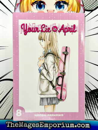 Your Lie in April Vol 8 - The Mage's Emporium Kodansha 2404 bis3 copydes Used English Manga Japanese Style Comic Book