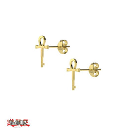 Yu - Gi - Oh!™ Millennium Key Stud Earrings - The Mage's Emporium Mister SFC Mister SFC Shopify Collective Used English EARRING Japanese Style Comic Book