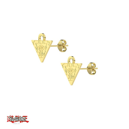 Yu - Gi - Oh!™ Millennium Puzzle Stud Earrings - The Mage's Emporium Mister SFC Mister SFC Shopify Collective Used English EARRING Japanese Style Comic Book