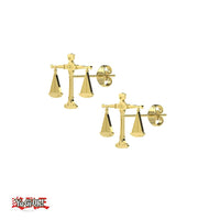 Yu - Gi - Oh!™ Millennium Scale Stud Earrings - The Mage's Emporium Mister SFC Mister SFC Shopify Collective Used English EARRING Japanese Style Comic Book