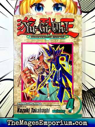 Yu - Gi - Oh Millennium World Vol 4 - The Mage's Emporium Viz Media 2411 BackInStock UPDATEMETA Used English Manga Japanese Style Comic Book