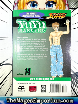 Yuyu Hakusho Vol 14 - The Mage's Emporium Viz Media outofstock UPDATEMETA Used English Manga Japanese Style Comic Book