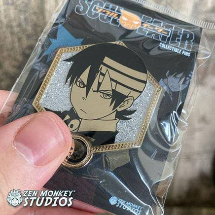 Zen Monkey: Death the Kid (Gold Soul Eater Collection) - Soul Eater Enamel Pin - The Mage's Emporium ToyShnip Shopify Collective ToyShnip Used English Toys & Games Japanese Style Comic Book