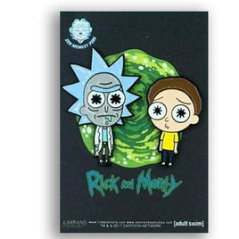 Zen Monkey: Lil' Rick and Morty Pin Set - Rick and Morty Pin - The Mage's Emporium ToyShnip Shopify Collective ToyShnip Used English Toys & Games Japanese Style Comic Book